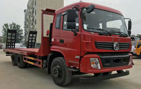 【國(guó)五】東風(fēng)后八輪挖機(jī)平板車(chē)